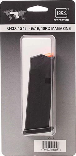 GLOCK OEM MAGAZINE 43X/48 9MM - LUGER 10RD