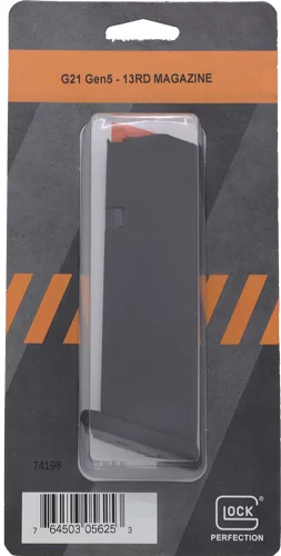 GLOCK OEM MAGAZINE GEN5 G21 - 45ACP 13RD ORANGE FOLLOWER - Image 2