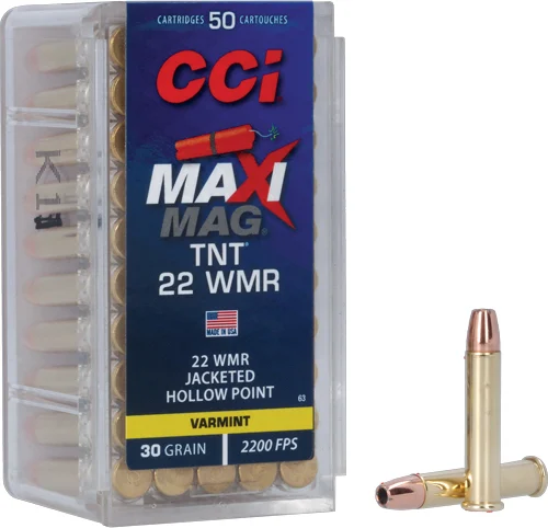 Cci .22 WMR 30gr JHP Brass – 50rd
