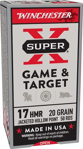 Winchester .17 HMR 20gr XTP Brass – 50rd