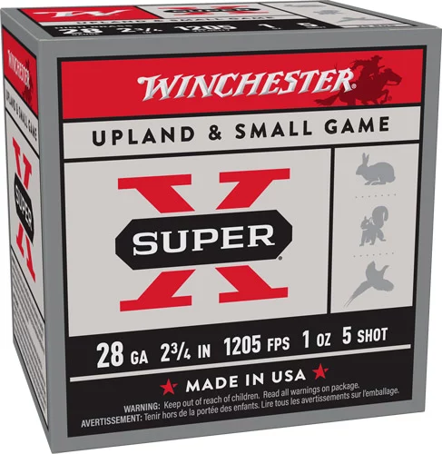 WINCHESTER SUPER-X 28GA 2.75" - 1OZ #5 1205FPS 25RD 10BX/CS - Image 2