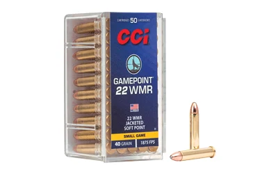Cci .22 WMR 40gr JHP Brass – 50rd