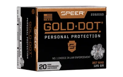 springfield-armory .357 Magnum 125gr GOLD DOT – 20rd