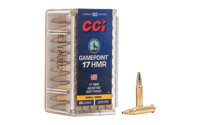 Cci .17 HMR 20gr FULL METAL JACKET Brass – 50rd