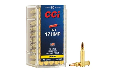 Cci .17 HMR 17gr HP Brass – 50rd