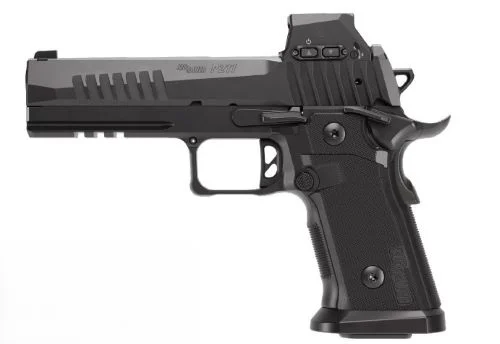 SIG P211 GT5 9MM 5″ SAO ROMEOX – SIGLOC (1)17/(2)21RD G10/BLACK