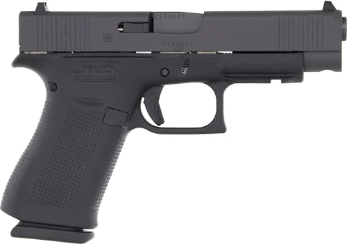 GLOCK 48 9MM LUGER FS 10-SHOT – W/ FRONT RAIL BLACK POLYMER