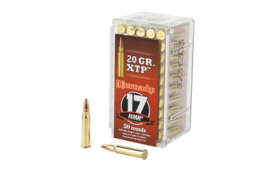 Hornady .17 HMR 20gr XTP Brass – 50rd