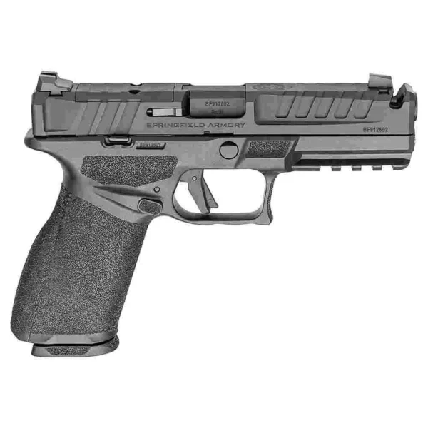 Springfield "Gear up 2025" Echelon 4.5F Comp White-Dot Handgun 9mm Luger 17(1)&20(4) Magazines 4.5" Barrel Black Frame CT1500  Range Bag