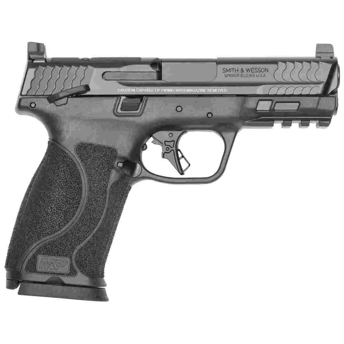 M&P 10mm M2.0 OR Compliant Handgun 10mm Auto 10rd Magazines(2) 4" Barrel Thumb Safety Black